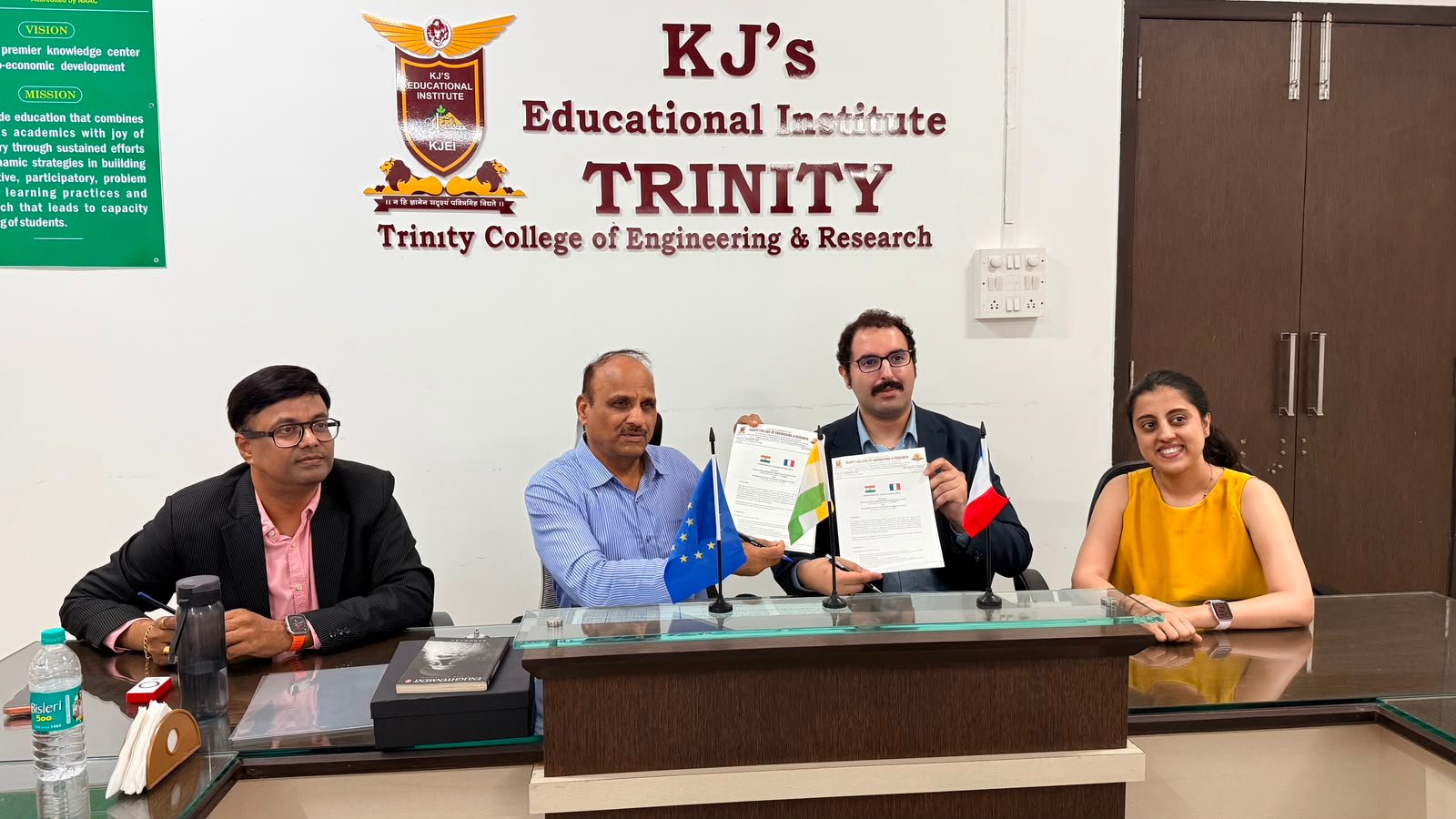 AI2 memorandum of understanding with Trinity College of Engineering and Research