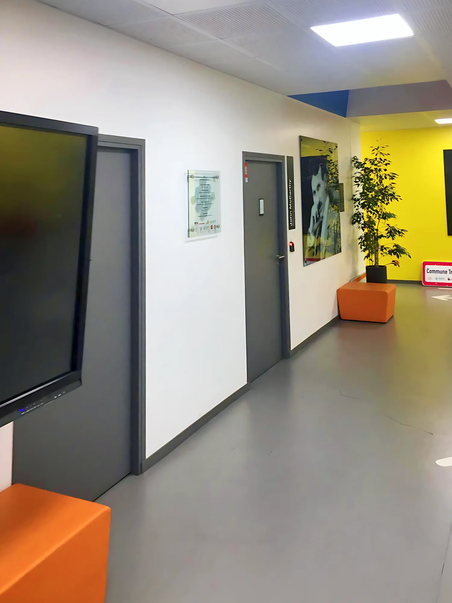 Reception hall, second view