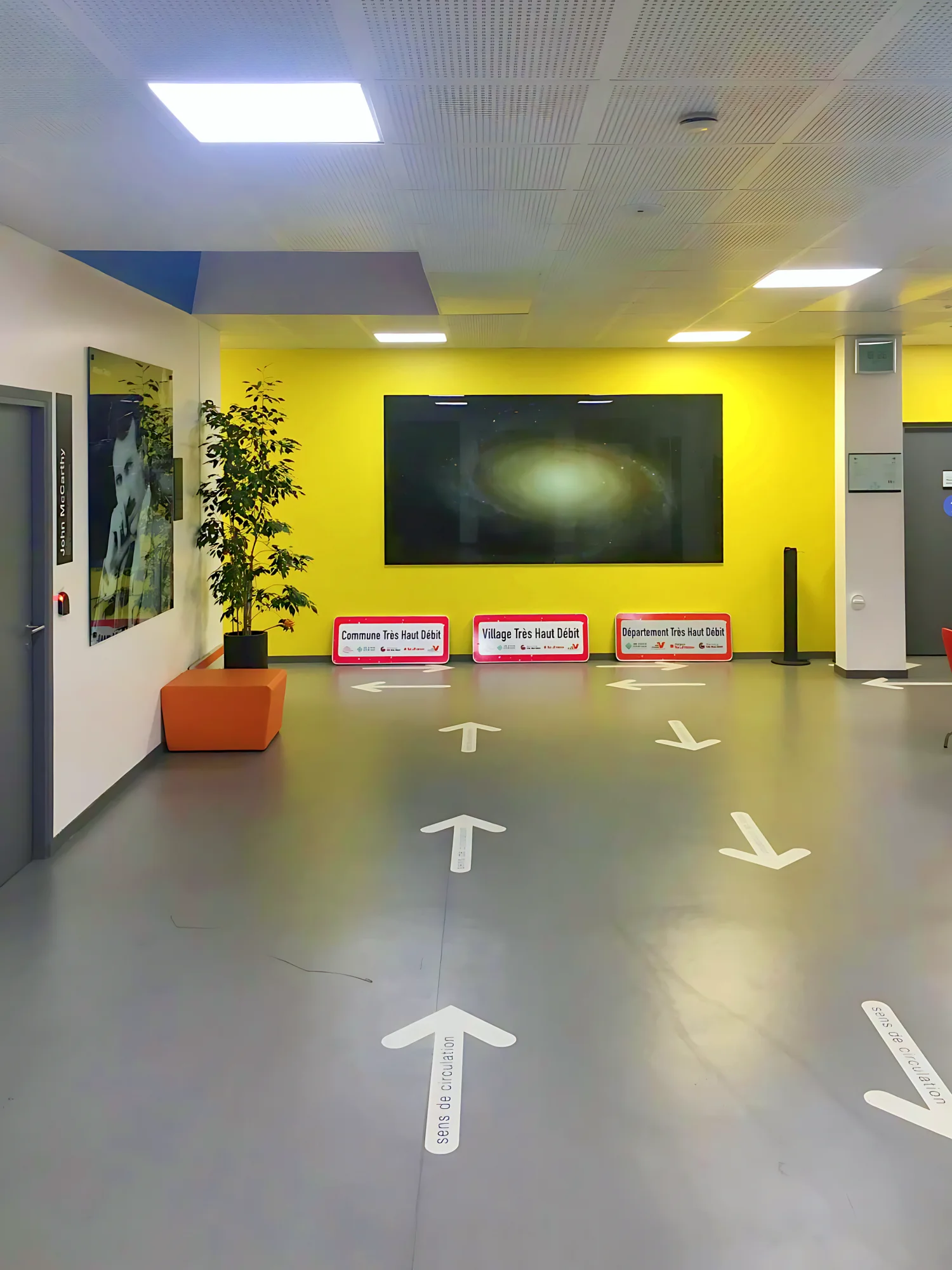 Reception and waiting area