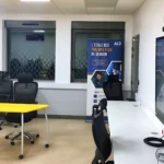 AI2 campus in Ecouen: classroom with interactive display
