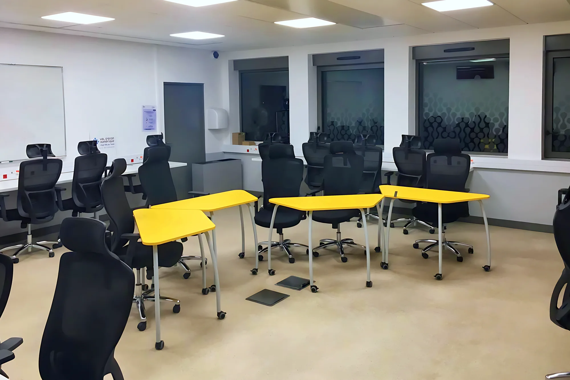 Flexible seating for workshops