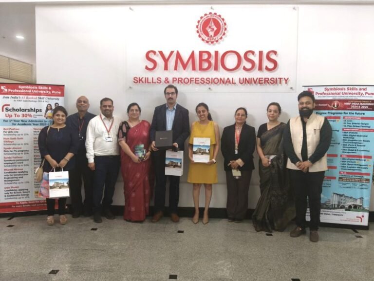 Symbiosis Skills & Professional University, Pune, visite