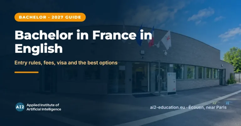 Bachelor in France in English for International Students, AI2 campus at the Hub Nikola Tesla, Écouen