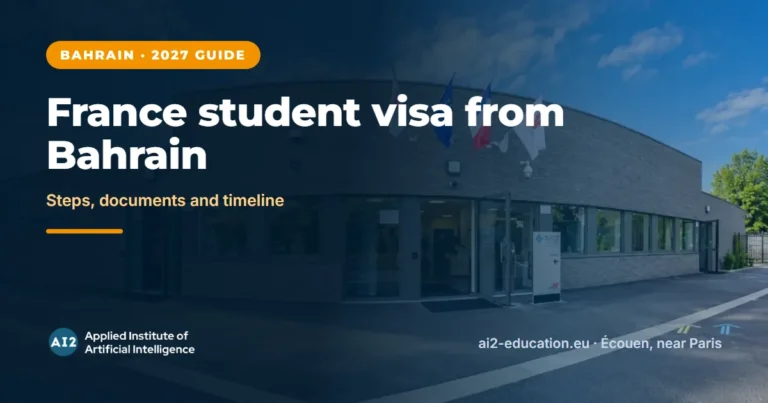 France Student Visa from Bahrain 2027, AI2 campus at the Hub Nikola Tesla, Écouen