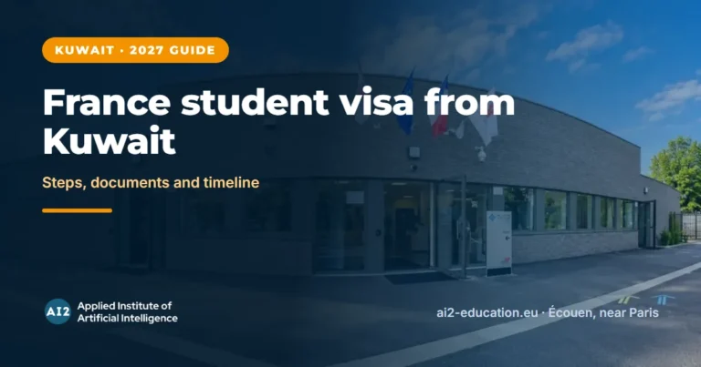 France Student Visa from Kuwait 2027, AI2 campus at the Hub Nikola Tesla, Écouen