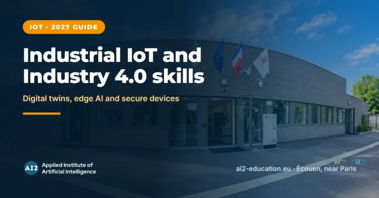 Industrial IoT and Industry 4.0 Skills, AI2 campus at the Hub Nikola Tesla, Écouen