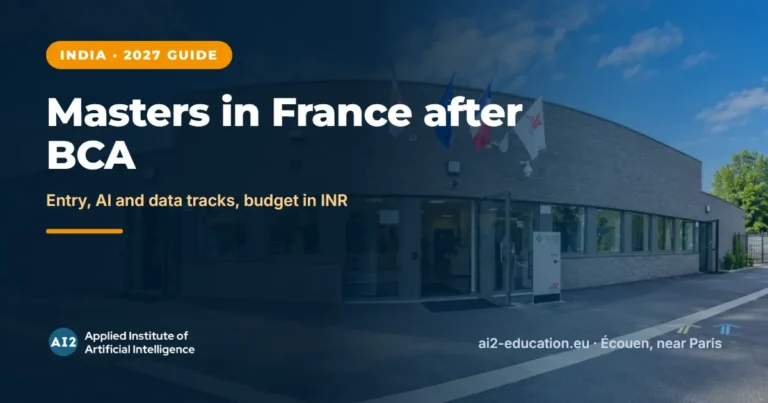 Masters in France After BCA, AI2 campus at the Hub Nikola Tesla, Écouen
