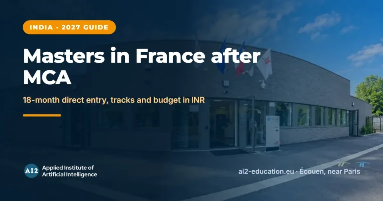 Masters in France After MCA, AI2 campus at the Hub Nikola Tesla, Écouen